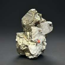 Load image into Gallery viewer, New Find: Huanzala Mine Peru Sphalerite + Chalcopyrite + Apatite + Calcite + Quartz | Collector Display Specimen