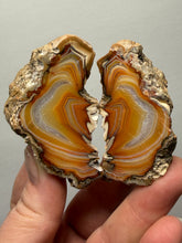 Load image into Gallery viewer, Premium Sumatra Agate Pair (Banded Chalcedony) Display Specimen | Indonesia