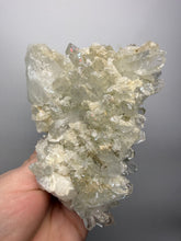 Load image into Gallery viewer, Chlorite-Included Quartz Cluster (Green Phantom Quartz) – Pakistan Mineral Specimen