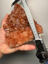 Load image into Gallery viewer, LARGE Rare Red Druzy Apophyllite with Red Stilbite Cluster | India | Collector Mineral Specimen