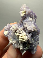 Load image into Gallery viewer, 1.9” Indonesian Grape Agate (Radial Spray Terminated Quartz) Display Specimen | Mamuju, West Sulawesi, Indonesia