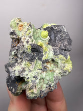 Load image into Gallery viewer, High-Grade Green Wavellite Collectors Specimen - Radiating Botryoidal Crystal Formation - Arkansas, USA