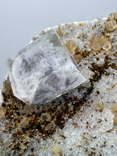 Load image into Gallery viewer, High Grade Blue YGX Fluorite, Quartz, & Quartz Cluster – Yaogangxian Mine, Hunan, China | Collector Mineral Specimen