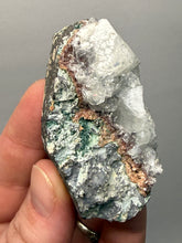 Load image into Gallery viewer, Apophyllite on Red & Green Heulandite – Deccan Traps, Maharashtra, India