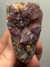 Load image into Gallery viewer, Premium Hematite-Phantom Deep Magenta Ametrine Cluster | Deccan Traps, India | Collector Mineral Specimen