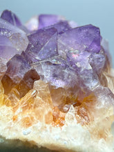Load image into Gallery viewer, Premium Hematite-Phantom Deep Magenta Ametrine Cluster | Deccan Traps, India | Collector Mineral Specimen