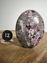Load image into Gallery viewer, Ruby in Albite Palm Stone from India