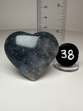 Load image into Gallery viewer, Blue Trolleite from Brazil • Heart