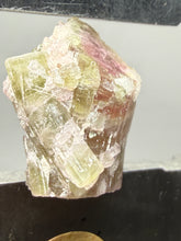 Load image into Gallery viewer, Raw Bi-Color Tourmaline Crystal Specimen | Ocean View Mine, Pala, California, USA