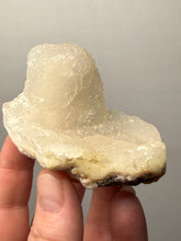 Load image into Gallery viewer, High-Grade “Dream Cloud” Druzy Chalcedony Stalactite — Maharashtra, India (Collector Display Specimen)