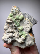 Load image into Gallery viewer, High-Grade Green Wavellite Collectors Specimen - Radiating Botryoidal Crystal Formation - Arkansas, USA