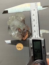 Load image into Gallery viewer, Lustrous Apophyllite over Red Heulandite (Zeolite Pocket) — Deccan Traps, Maharashtra, India