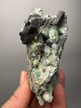Load image into Gallery viewer, High-Grade Green Wavellite Collectors Specimen - Radiating Botryoidal Crystal Formation - Arkansas, USA