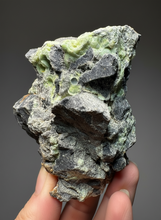Load image into Gallery viewer, High-Grade Green Wavellite Collectors Specimen - Radiating Botryoidal Crystal Formation - Arkansas, USA