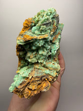 Load image into Gallery viewer, 8” Druzy Mint Green Smithsonite Cluster — Indonesia | Collector Mineral Specimen