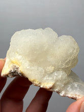 Load image into Gallery viewer, High-Grade “Dream Cloud” Druzy Chalcedony Stalactite — Maharashtra, India (Collector Display Specimen)