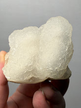 Load image into Gallery viewer, High-Grade “Dream Cloud” Druzy Chalcedony Stalactite — Maharashtra, India (Collector Display Specimen)