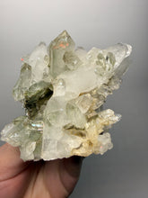 Load image into Gallery viewer, Chlorite-Included Quartz Cluster (Green Phantom Quartz) – Pakistan Mineral Specimen