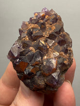 Load image into Gallery viewer, Premium Hematite-Phantom Deep Magenta Ametrine Cluster | Deccan Traps, India | Collector Mineral Specimen