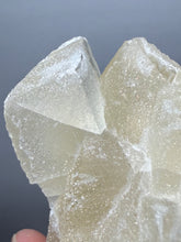 Load image into Gallery viewer, Rare Druzy Golden “Diamond” Calcite on Zeolite Matrix — Maharashtra, India | Collector Cabinet Specimen