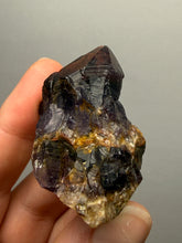 Load image into Gallery viewer, Premium Hematite-Phantom Deep Magenta Ametrine Cluster | Deccan Traps, India | Collector Mineral Specimen