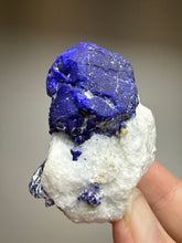 Load image into Gallery viewer, Afghan Lazurite Specimen | Deep Blue Lapis-Grade Crystal on Matrix | Collector Display Mineral