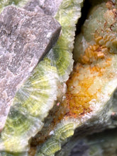 Load image into Gallery viewer, High-Grade Green Wavellite Collectors Specimen - Radiating Botryoidal Crystal Formation - Arkansas, USA