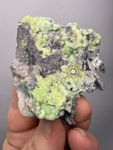 Load image into Gallery viewer, High-Grade Green Wavellite Collectors Specimen - Radiating Botryoidal Crystal Formation - Arkansas, USA
