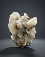 Load image into Gallery viewer, LARGE Silvery Bladed “Rose” Calcite Cluster – Yaogangxian Mine, Hunan, China