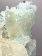 Load image into Gallery viewer, Luminous Mint Apophyllite with Glittering Druzy Sugar Quartz – India