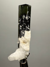 Load image into Gallery viewer, Green Cap Stak Nala Tourmaline with Cleavelandite – Haramosh Mountains, Pakistan | Thumbnail Specimen