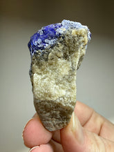 Load image into Gallery viewer, Afghan Lazurite Specimen | Deep Blue Lapis-Grade Crystal on Matrix | Collector Display Mineral