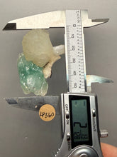 Load image into Gallery viewer, High-Grade Gemmy Green Apophyllite on White Stilbite | Deccan Traps, Maharashtra, India