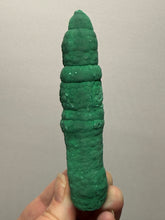 Load image into Gallery viewer, 4.6” High-Grade Malachite Stalactite “Cave” Formation | DR Congo | Mineral Collector Specimen