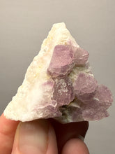 Load image into Gallery viewer, Botryoidal Lavender Fluorite on Quartz Matrix | Hunan, China | Collector Mineral Display Specimen