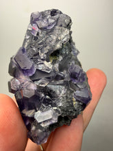 Load image into Gallery viewer, High-Grade “Tanzanite” Fluorite Cluster — Quan Zhou, Yongchun County, Fujian, China | Collector Mineral Specimen