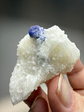 Load image into Gallery viewer, Afghan Lazurite Specimen | Deep Blue Lapis-Grade Crystal on Matrix | Collector Display Mineral