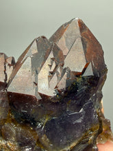 Load image into Gallery viewer, Premium Hematite-Phantom Deep Magenta Ametrine Cluster | Deccan Traps, India | Collector Mineral Specimen