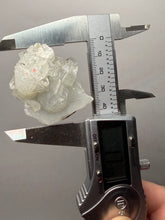 Load image into Gallery viewer, Gemmy Clear Apophyllite on Botryoidal Druzy Chalcedony | Zeolite Mineral Specimen | Maharashtra, India