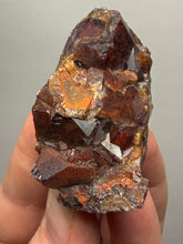 Load image into Gallery viewer, Premium Hematite-Phantom Deep Magenta Ametrine Cluster | Deccan Traps, India | Collector Mineral Specimen