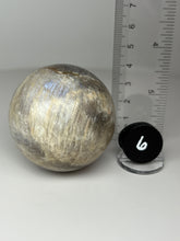 Load image into Gallery viewer, Sun and Moonstone Sphere