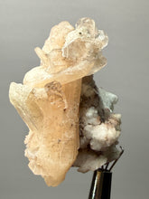 Load image into Gallery viewer, High-Grade Pink Stilbite + Apophyllite + Red Heulandite Zeolite | Indian Collector Mineral Specimen