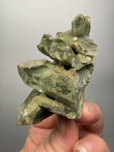 Load image into Gallery viewer, Chlorite-Included Quartz Cluster (Green Phantom Quartz) | Pakistan Mineral Specimen