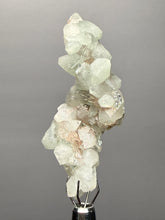 Load image into Gallery viewer, High-Grade Mint Apophyllite on Red Heulandite Stalactite (Deccan Traps, India)