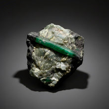 Load image into Gallery viewer, Emerald Variety Green Beryl on Matrix | Northern Bahia, Brazil | Collector Mineral Display Specimen