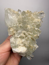 Load image into Gallery viewer, Chlorite-Included Quartz Cluster (Green Phantom Quartz) – Pakistan Mineral Specimen