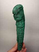 Load image into Gallery viewer, 8.5” Druzy Malachite Stalactite — Botryoidal “Cave” Formation | DR Congo | Collector Mineral Specimen