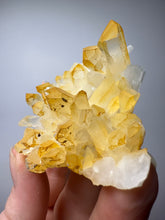 Load image into Gallery viewer, High Grade Golden Iron-Stained Himalayan Quartz Cluster | Rare Pakistan Mineral Specimen | Collector Display Crystal