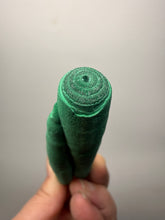 Load image into Gallery viewer, 3.5” Druzy Malachite Stalactite — Botryoidal “Cave” Formation | DR Congo | Collector Mineral Specimen