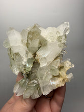 Load image into Gallery viewer, Chlorite-Included Quartz Cluster (Green Phantom Quartz) – Pakistan Mineral Specimen